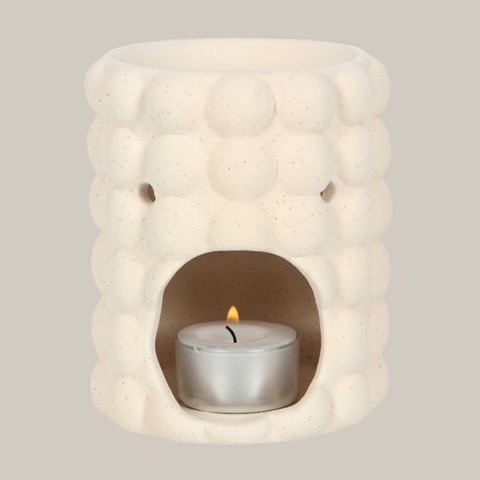 Cream Speckle Burner