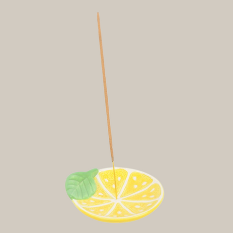 Lemon Slice Incense Holder