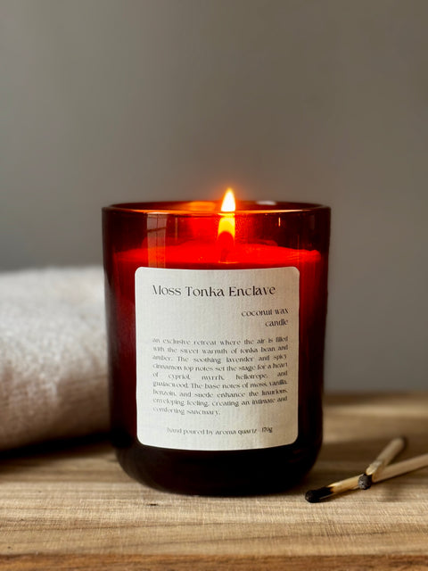 Moss Tonka Enclave : Coconut Wax Candle