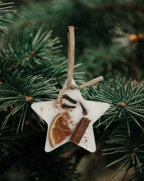 Scented Tree Wax Decorations - Set of 3