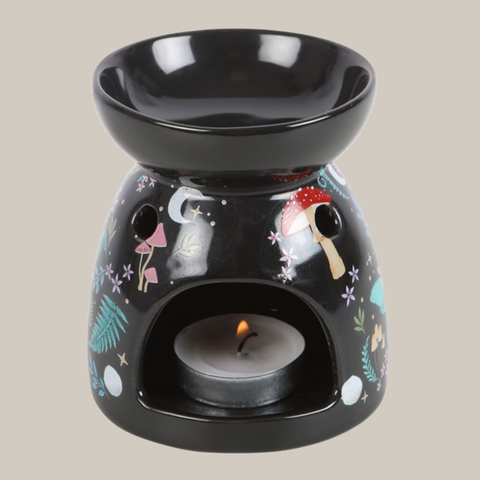 Forest Style Print Wax Burner