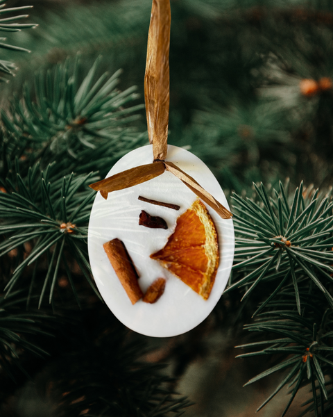 Oval Scented Tree Wax Decorations