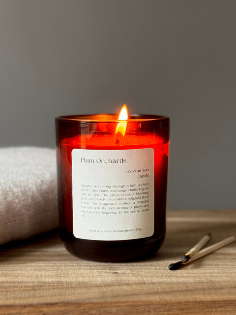 Plum Orchards Coconut Wax Candle
