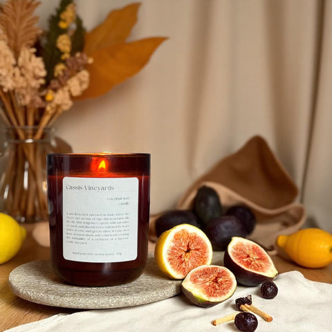 Cassis Vineyards: Coconut Wax Candle