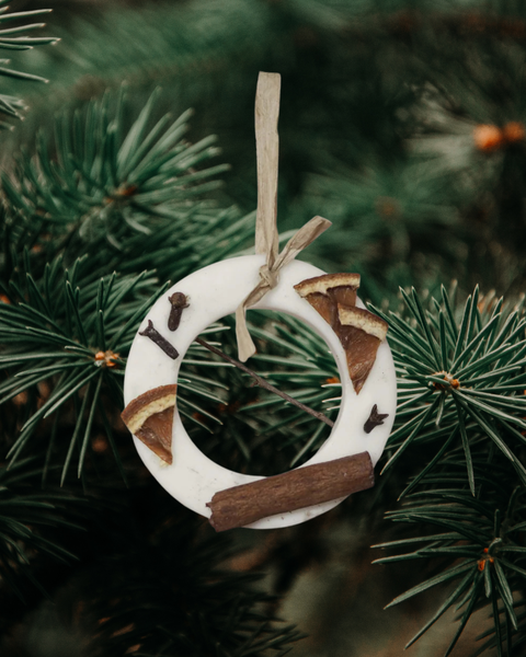 Wreath: Scented Tree Wax Decorations