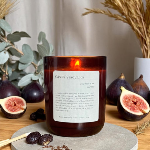 Cassis Vineyards: Coconut Wax Candle