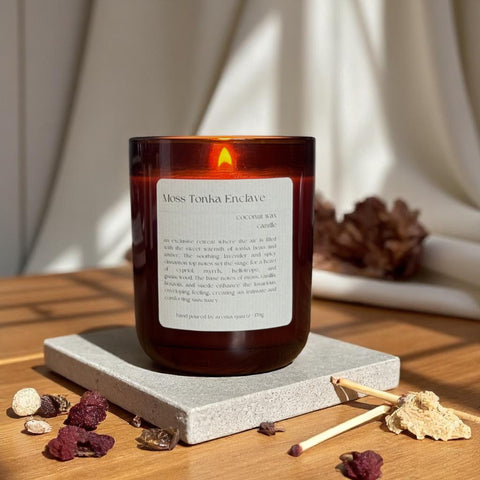 Moss Tonka Enclave : Coconut Wax Candle