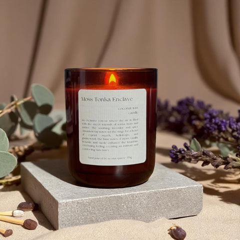 Moss Tonka Enclave : Coconut Wax Candle