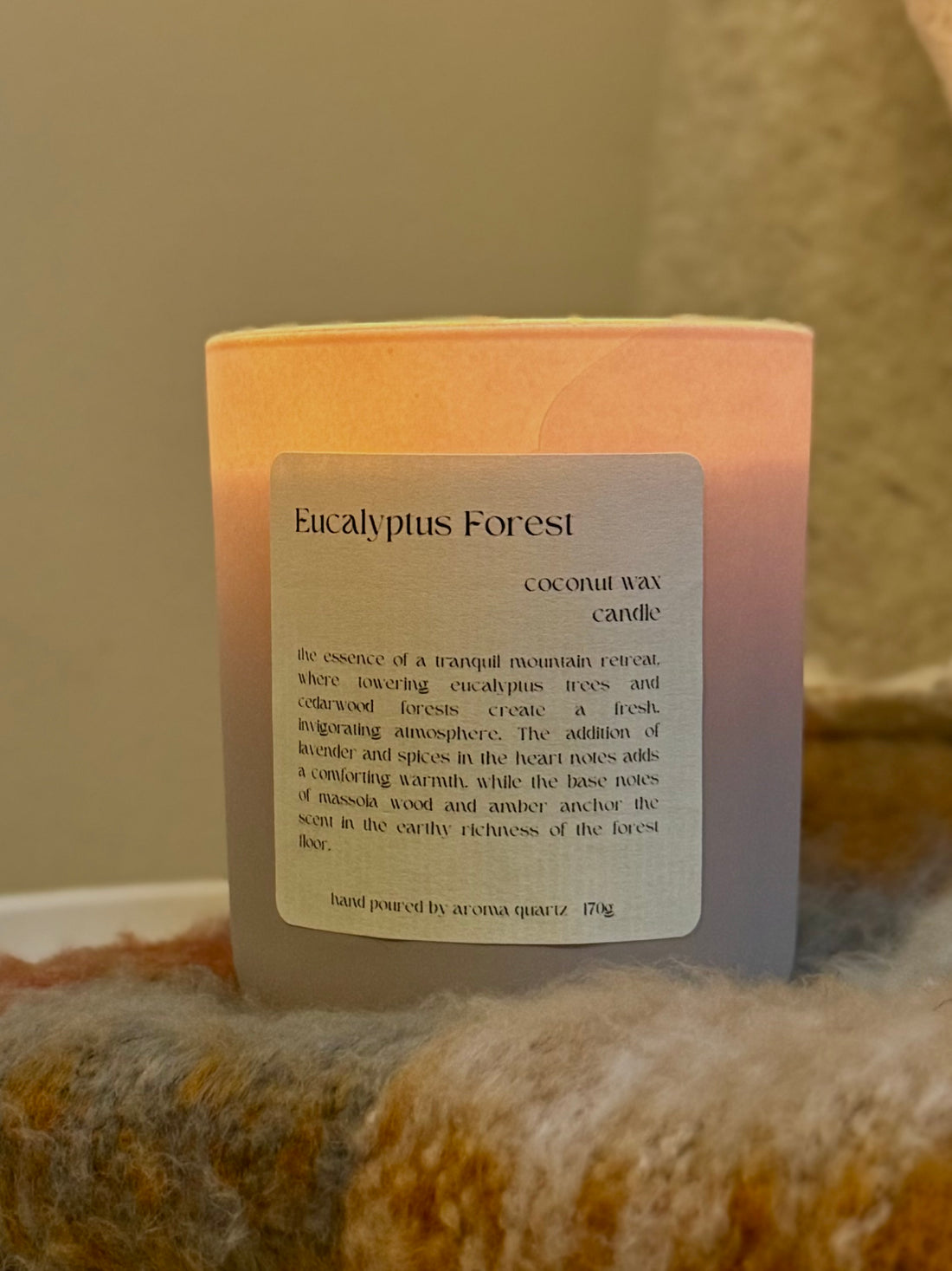 Eucalyptus Forest: Coconut Wax Candle