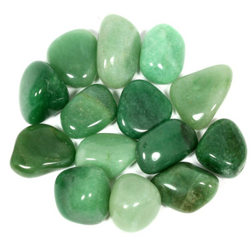 Green Aventurine Tumble Stones | Polished Pocket Crystals