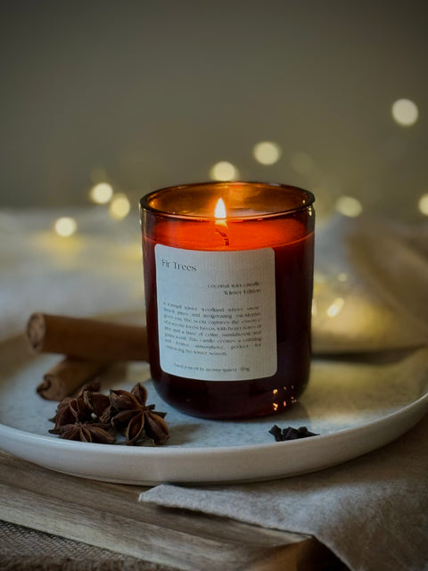 Fir Trees: Limited Edition Coconut Wax Candle