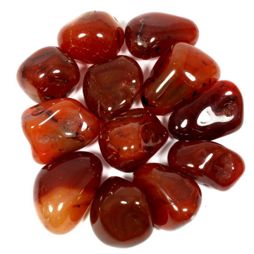 Carnelian Tumble Stone | Polished Pocket Crystals