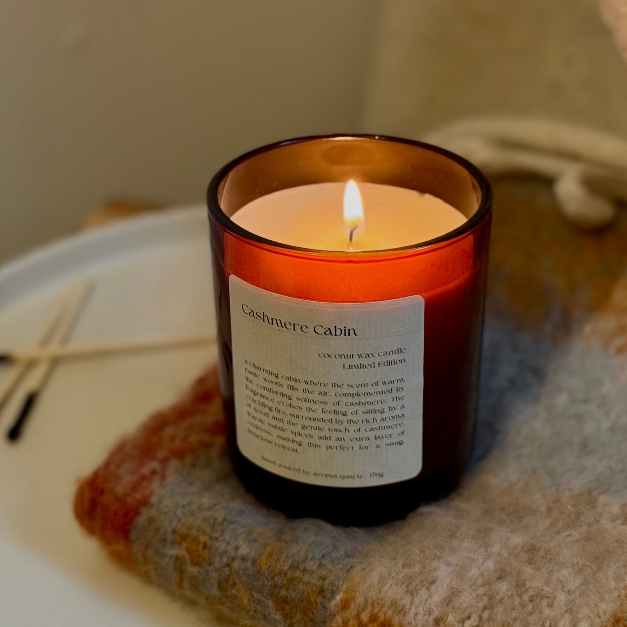 Cashmere Cabin: Limited Edition Autumn Candle