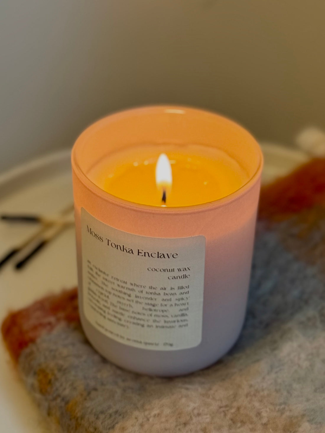 Moss Tonka Enclave : Coconut Wax Candle