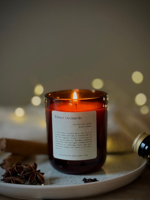 Winter Orchards: Limited Edition Coconut Wax Candle