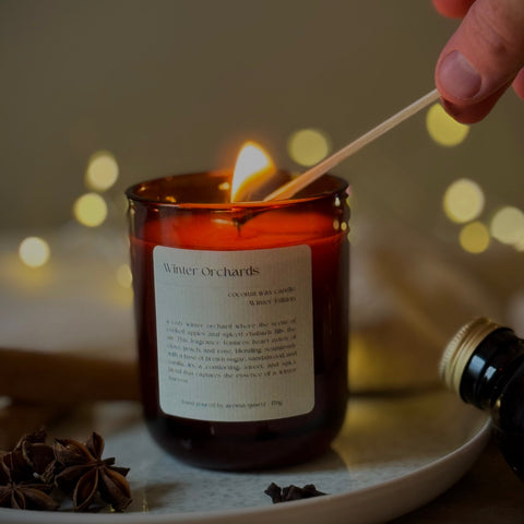 Winter Orchards: Limited Edition Coconut Wax Candle