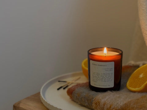 Winter Embrace: Limited Edition Coconut Wax Candle