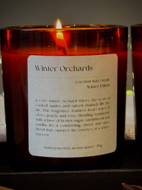Winter Orchards: Limited Edition Coconut Wax Candle
