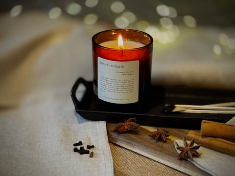Winter Orchards: Limited Edition Coconut Wax Candle