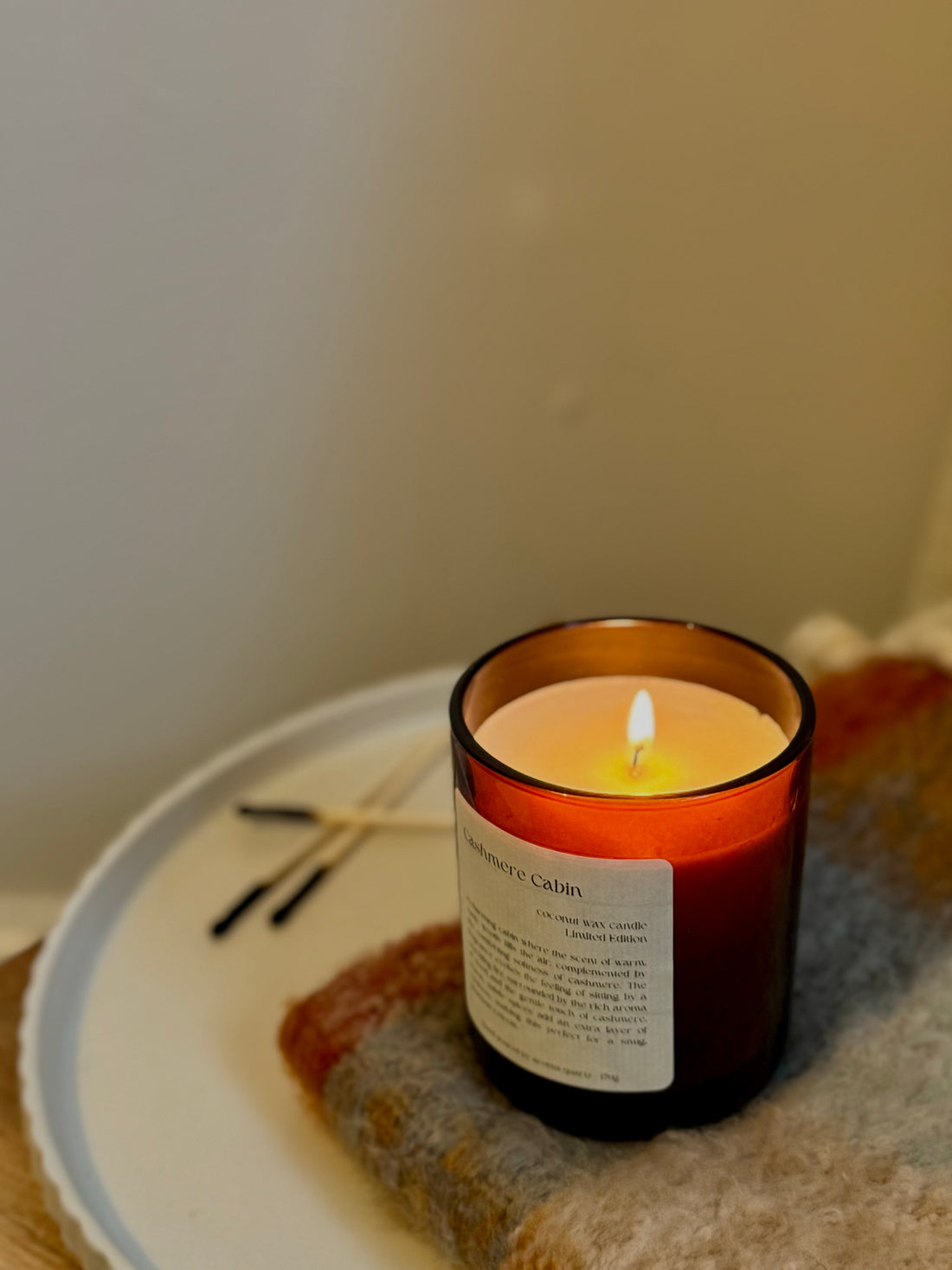 Cashmere Cabin: Limited Edition Autumn Candle