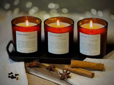 Winter Orchards: Limited Edition Coconut Wax Candle