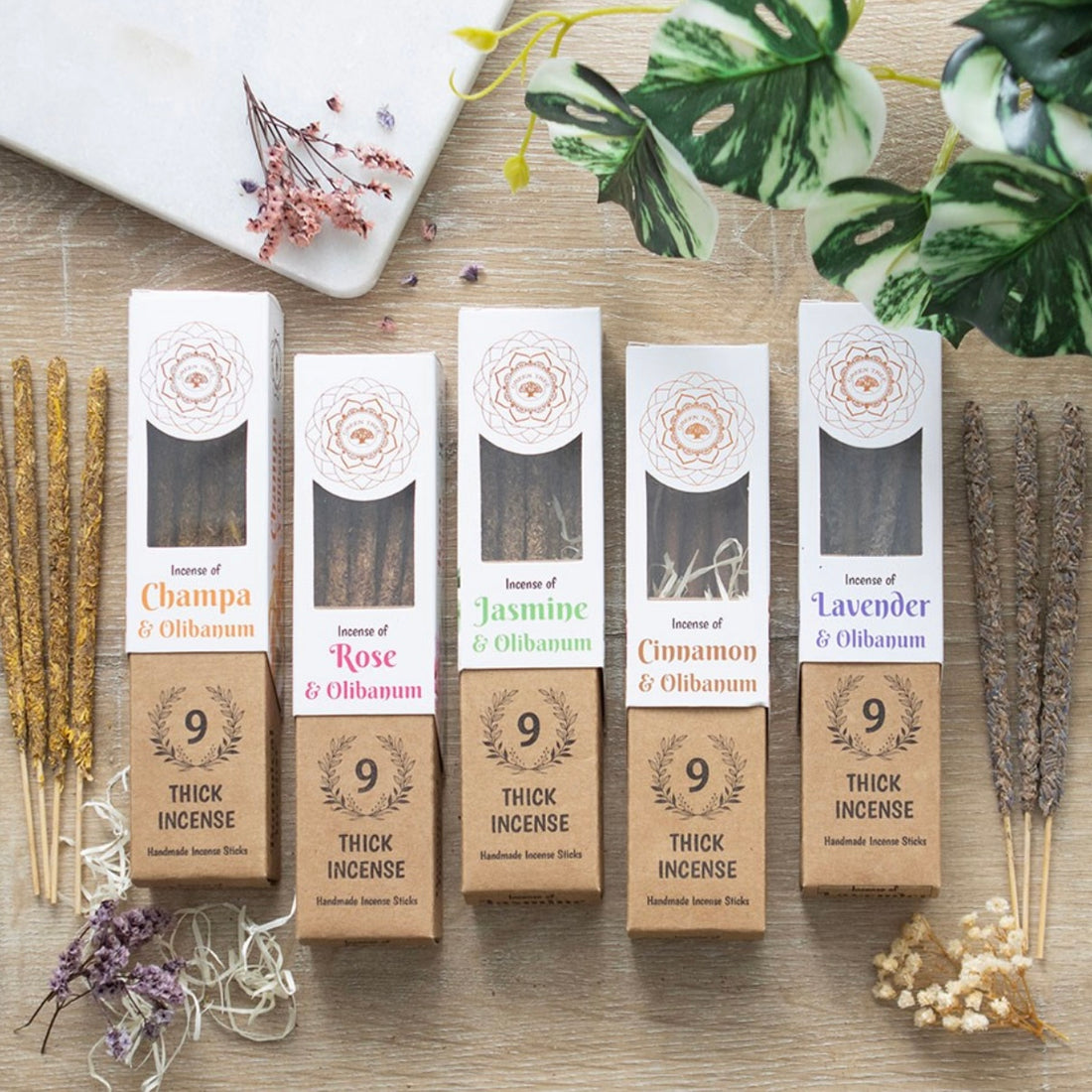 Champa & Olibanum Luxury Hand Rolled Incense