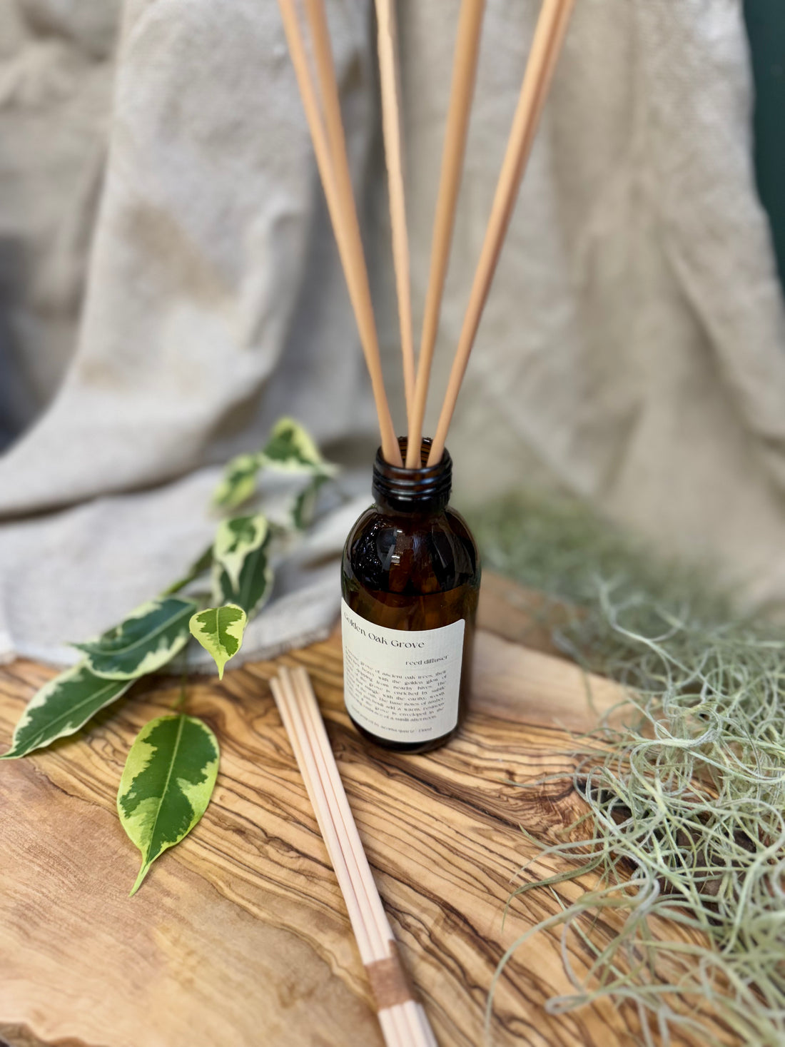 Golden Oak Grove | Luxury Reed Diffuser