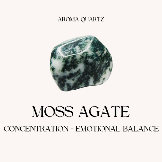 Moss Agate Tumblestone