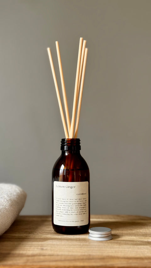 Lemon Ginger: Reed Diffuser
