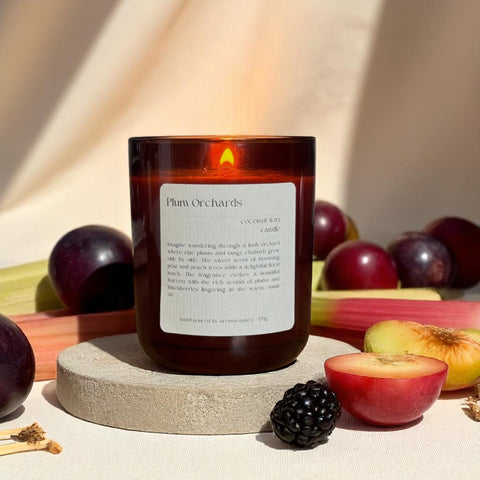 Plum Orchards : Coconut Wax Candle