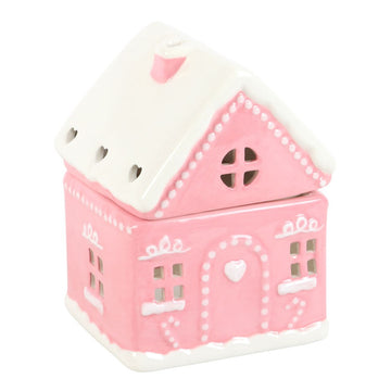 Pink Gingerbread House Burner