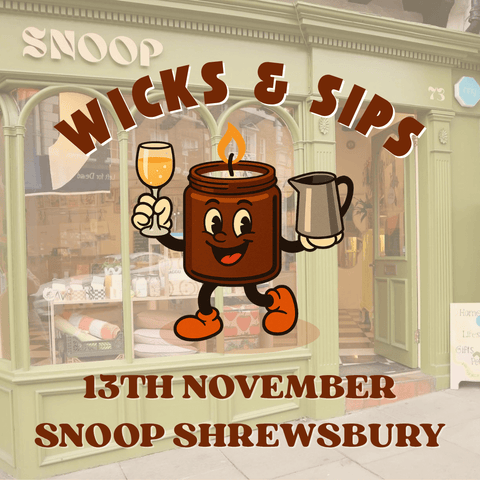 Wicks & Sips | Aroma Quartz x Snoop | 13th November