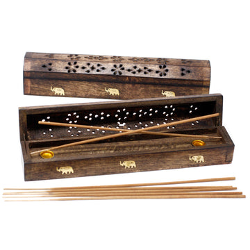 Mango Wood Incense Box