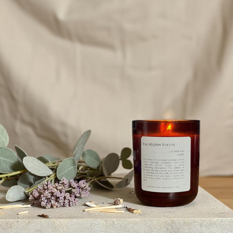 Eucalyptus Forest: Coconut Wax Candle