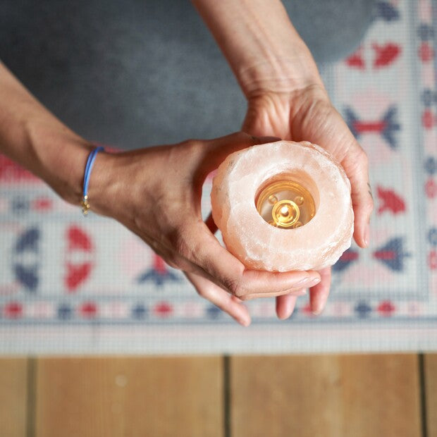 Himalayan Salt Tealight Holder