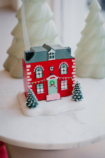 Christmas House Incense Cone Burner